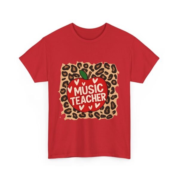 Retro Music Teacher Tee - Fun Casual Style, Gift for Educators, Back to School, Teacher Appreciation, Unisex Cotton Shirt