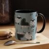Musical Concert Sheep Coffee Mug - Accent Mug for Music Lovers, Pianist, Music Teacher Gift