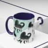 Piano-saurus Musical Mug, Color Inside, Ideal Gift for Music Lovers, Birthdays, Pianist Gift, Music Teacher, 11oz