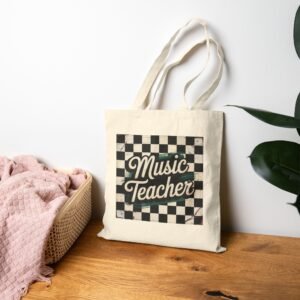 Music Teacher Tote Bag - Perfect Gift for Educators