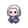 Musician Stickers - Hello Bach Stickers, Music Lover Gifts, Tumbler Sticker