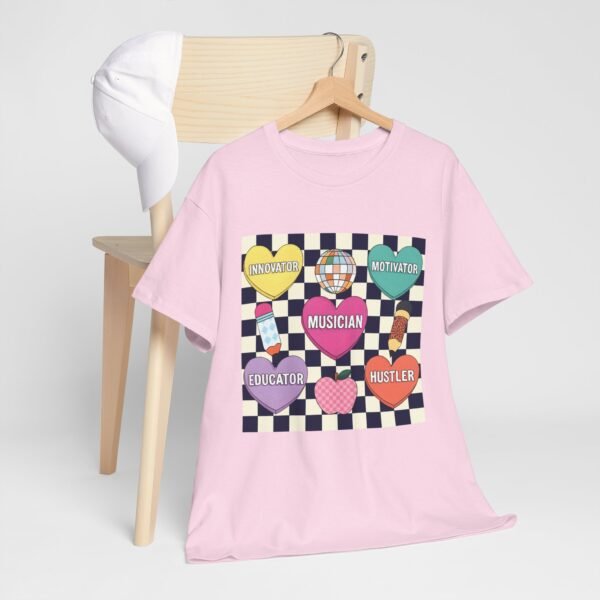 Sweethearts Musician Unisex Tee, Educator Retro Music Teacher Shirt, Fun Casual Style, Back to School Gift for Musician