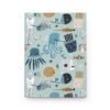 Hardcover Journal Matte Musical Sea Animals Flute Choir | Music Lesson Teacher Notebook
