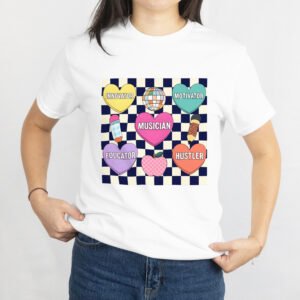 Sweethearts Musician Unisex Tee, Educator Retro Music Teacher Shirt, Fun Casual Style, Back to School Gift for Musician