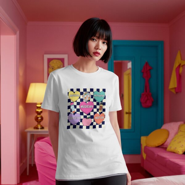 Sweethearts Musician Unisex Tee, Educator Retro Music Teacher Shirt, Fun Casual Style, Back to School Gift for Musician