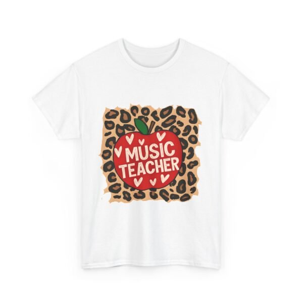 Retro Music Teacher Tee - Fun Casual Style, Gift for Educators, Back to School, Teacher Appreciation, Unisex Cotton Shirt