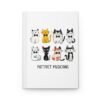 Cat-Themed Hardcover Journal | Puurfect Musicians Cat Lover Gift | Music Lesson Notebook