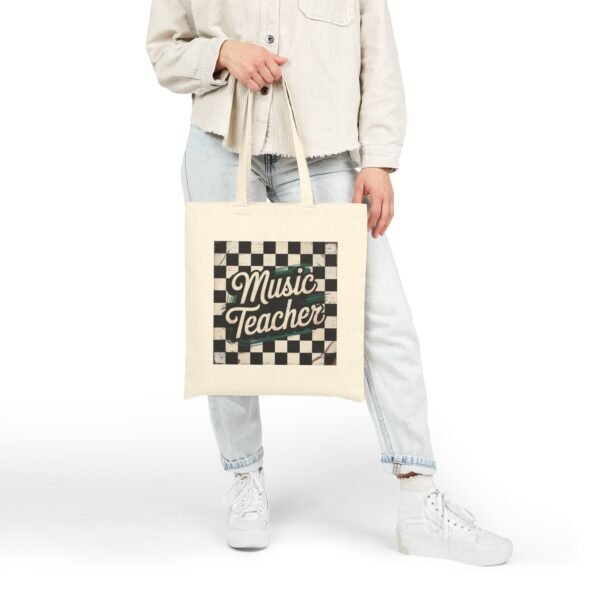 Music Teacher Tote Bag - Perfect Gift for Educators