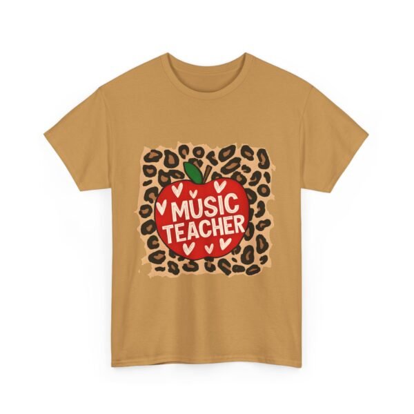 Retro Music Teacher Tee - Fun Casual Style, Gift for Educators, Back to School, Teacher Appreciation, Unisex Cotton Shirt