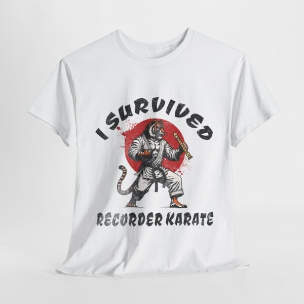 I Survived Recorder Karate Shirt | Funny Music Teacher Shirt, Elementary Music Humor
