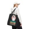 Cute Teacher Rabbit Tote Bag - Perfect for Educators and School Gear, Easter Bunny Tote Bag, Teacher Appreciation Gift, Classroom Tote, Back