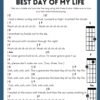 "Best Day of My Life" Ukulele Chord Chart & Sheet Music | Graduation Songs