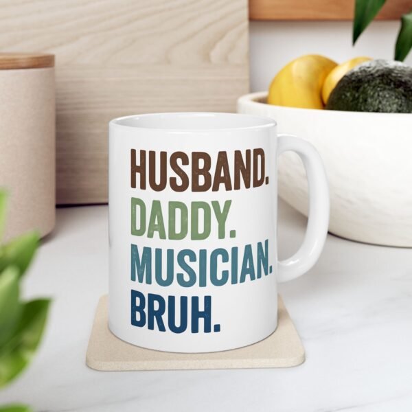 Funny Coffee Mug for Dad, Husband, Brother - Gift for Father's Day, Birthday, Family Gathering, Cool Personalized Drinkware