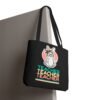 Cute Teacher Rabbit Tote Bag - Perfect for Educators and School Gear, Easter Bunny Tote Bag, Teacher Appreciation Gift, Classroom Tote, Back