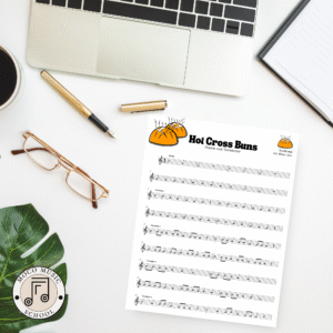 B A G Song For Recorder, Xylophone, Boomwhackers and More! Hot Cross Buns