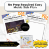 Design Your Impossible Instrument - No Prep Music Sub Plan Worksheet