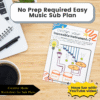 Design Your Impossible Instrument - No Prep Music Sub Plan Worksheet