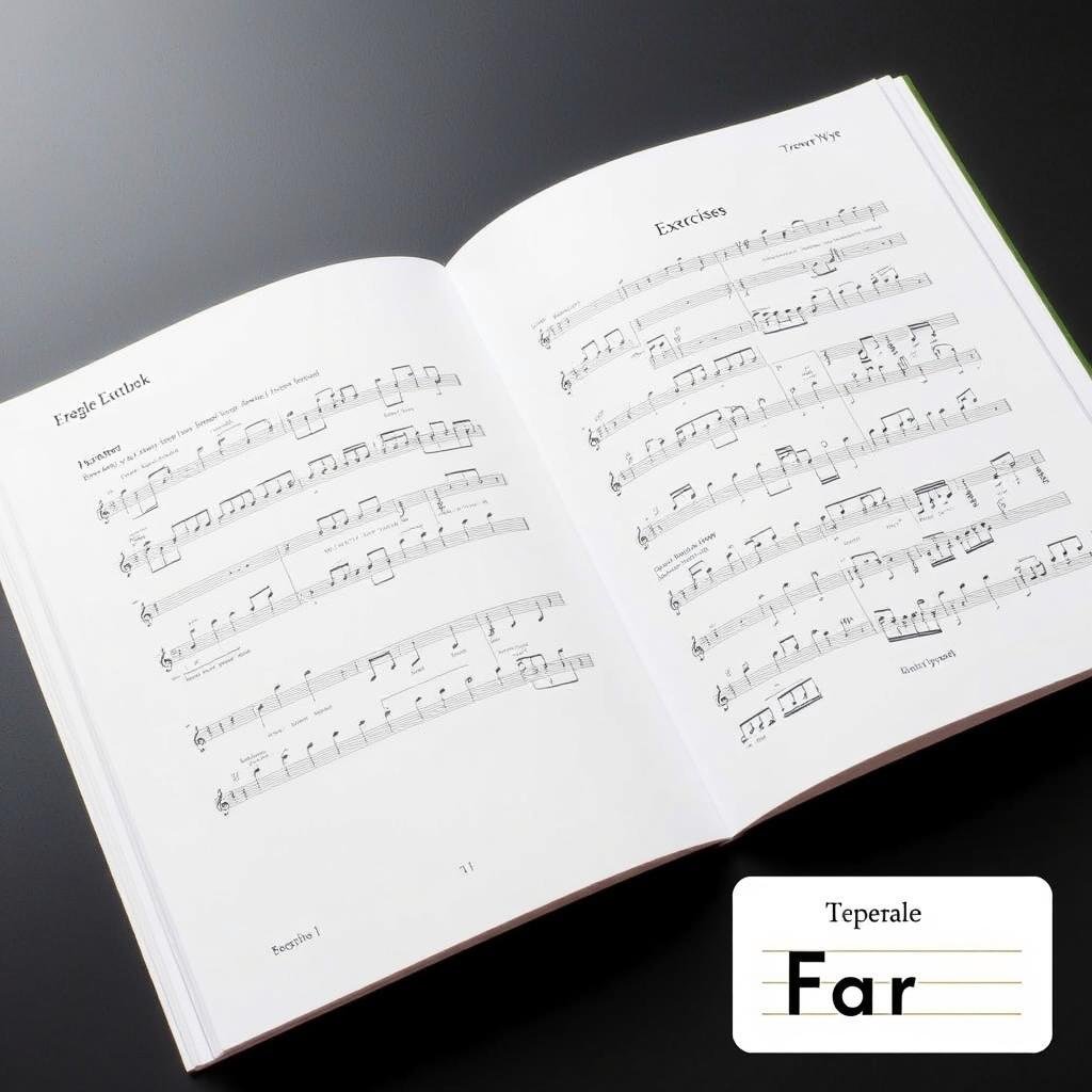 Trevor Wye Beginner's Book for the Flute Part 1 showing exercises Trevor Wye Beginner's Book for the Flute Part 1 showing exercises
